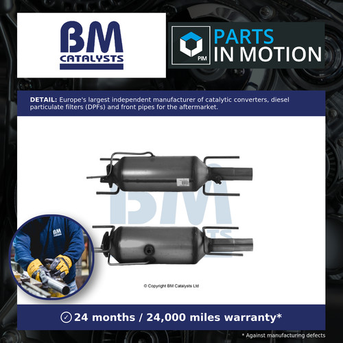 Catalytic converter with dpf - with,