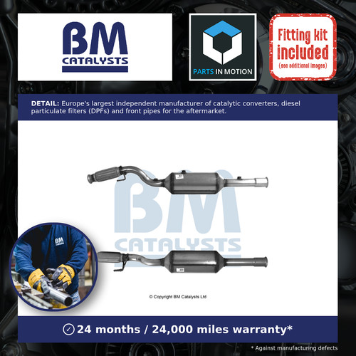 Catalytic converter with dpf - converter,