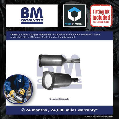 Catalytic converter with dpf - catalytic,