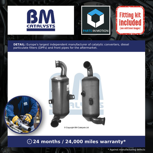 Catalytic converter with - converter,
