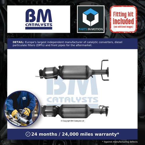Catalytic converter with dpf - dpf, +