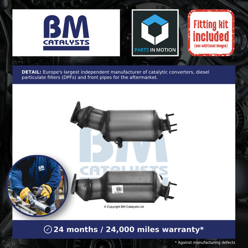 Catalytic converter with dpf - catalytic,