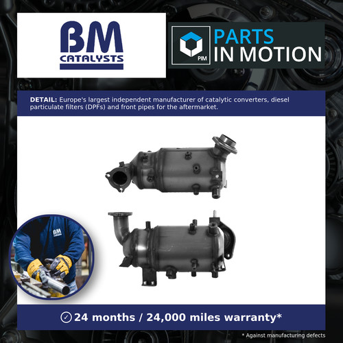 Catalytic converter with - catalytic, dpf