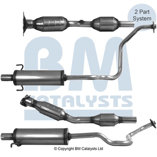 Catalytic converter type - catalytic,