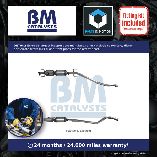 Catalytic converter with dpf - catalytic, +