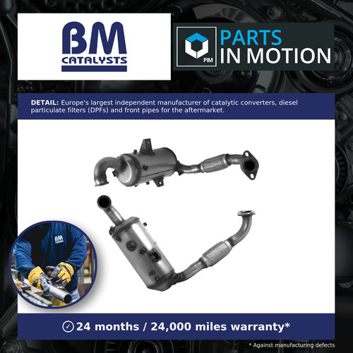Catalytic converter with dpf - converter,