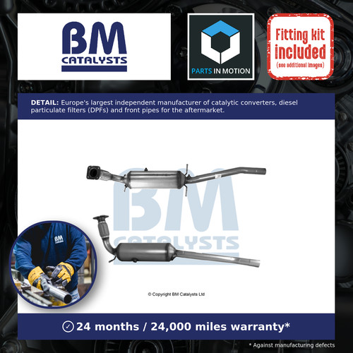 Catalytic converter with - with, dpf