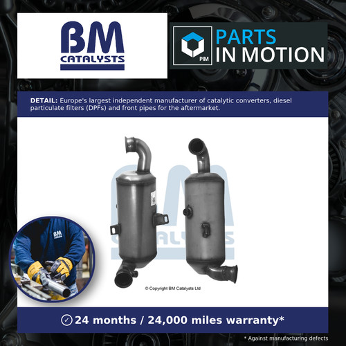 Catalytic converter with dpf - with,