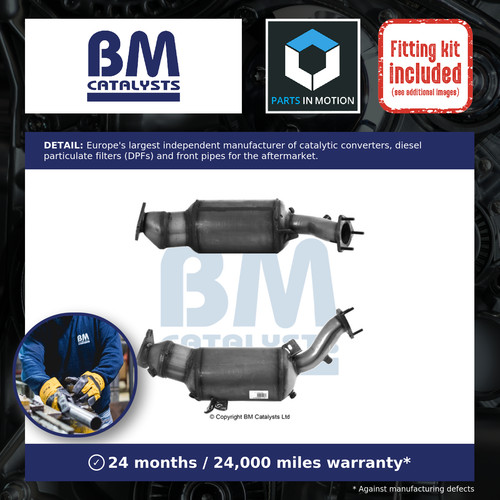 Catalytic converter with dpf - converter, +